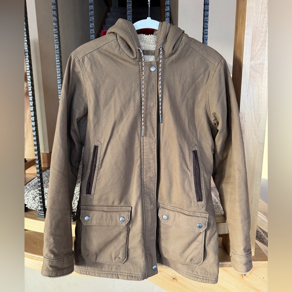 Women’s Mountain Khaki Insulated Jacket

Size: Medium
Color: Tan